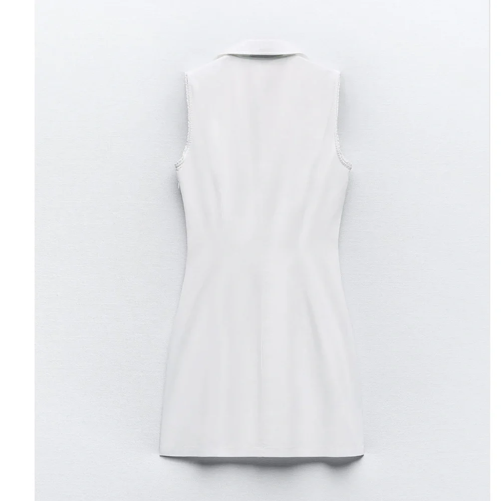 Zara POPLIN SHIRTDRESS - Picture 9 of 10